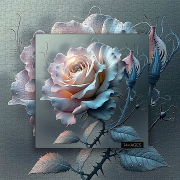 Aurora Rose Jigsaw Puzzle 1000 Pieces